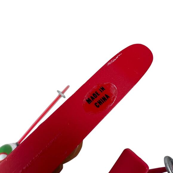 Vintage Disney Goofy Skiing Christmas Ornament Hanging Holiday Decor Collectable - Picture 5 of 7